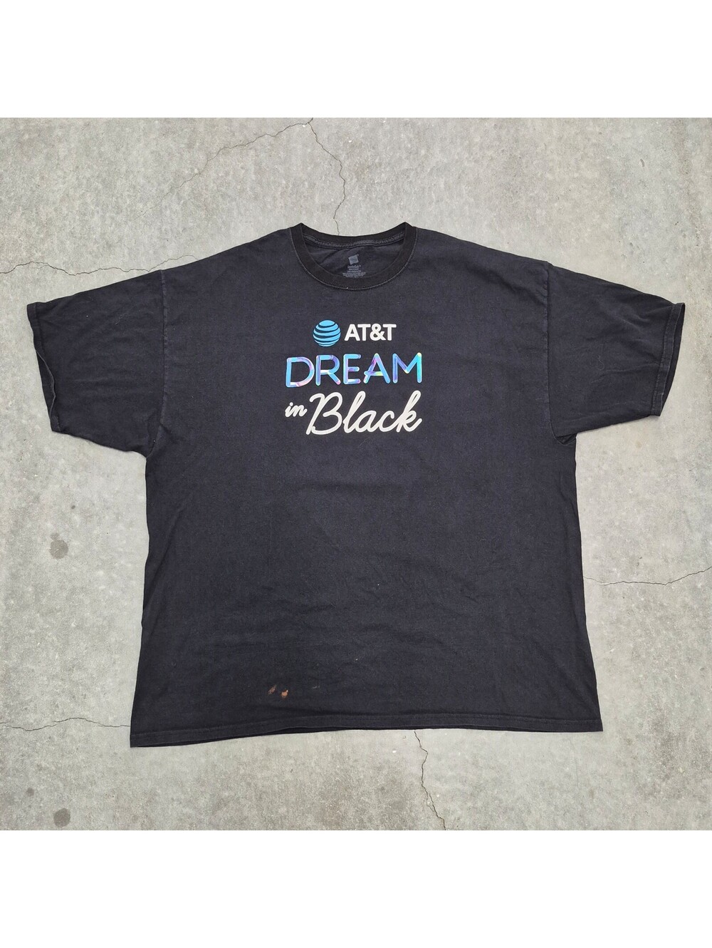 Hanes At&t Dream in Black T Shirt
